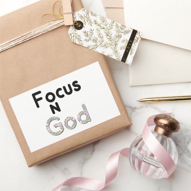 Focus on God Sticker (Gifting)