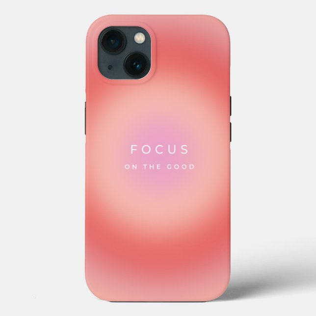 Focus On The Good Case-Mate iPhone Case (Back)