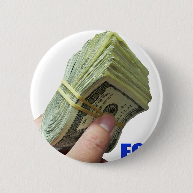 FOCUS on the MONEY 2 Inch Round Button (Front)