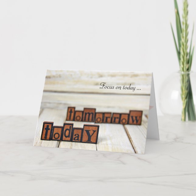Focus on Today Card (Front)
