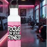 Focus on Your Fitness Exercise 710 Ml Water Bottle<br><div class="desc">With this water bottle you can stay hydrated while focusing on your fitness and working out.</div>