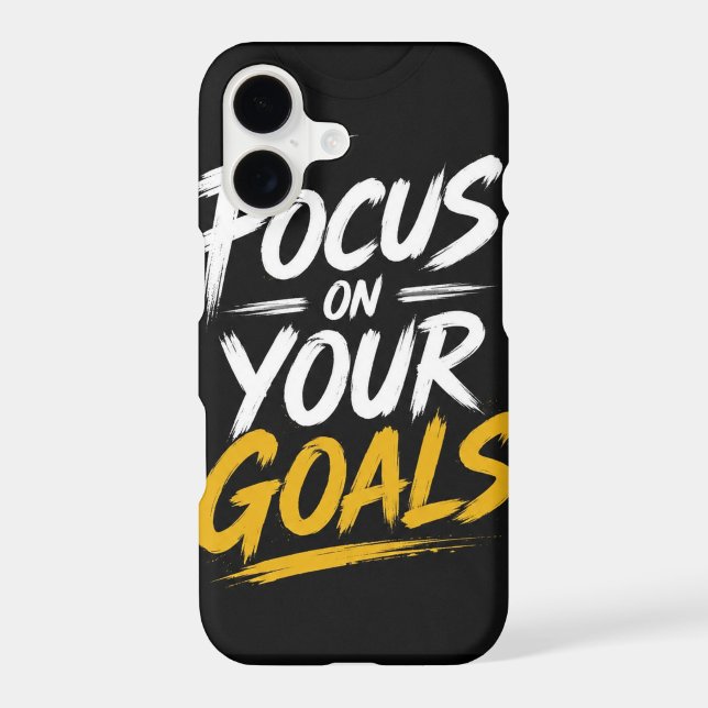 Focus on your goals  (Back)