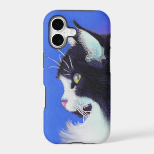 Focus Tuxedo Cat