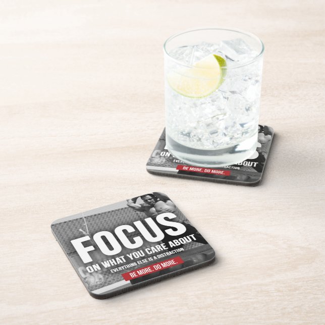 FOCUS - Workout Motivational Coaster (Right Side)