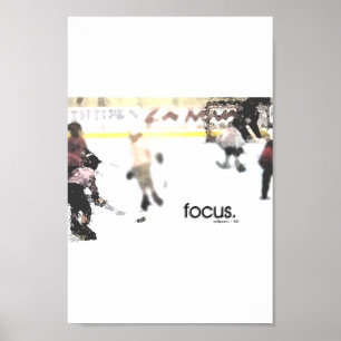 focus.  (youth hockey) poster