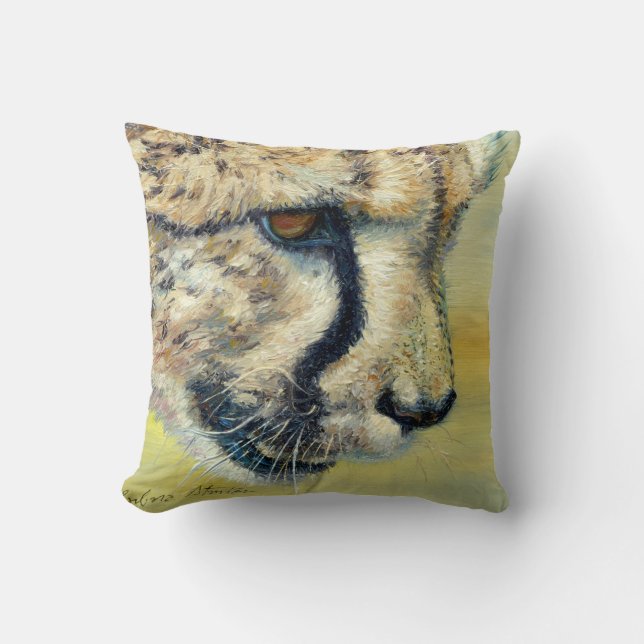 "Focused" Pillow (Front)