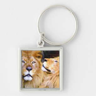Focused & Strength_ Keychain