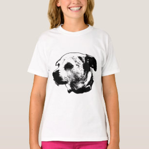 Focused Terrier Mix Graphic Tee