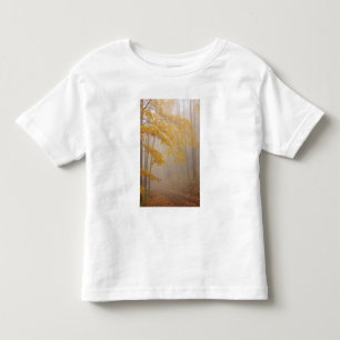 Fog and Autumn foliage, Great Smoky Mountains Toddler T-shirt