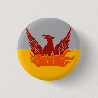 Fog and Gold City of San Francisco Flag 1 Inch Round Button