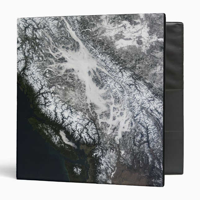 Fog and snow in British Columbia Binder (Front/Inside)