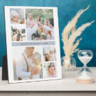 Fog Grey Stripe Photo Collage