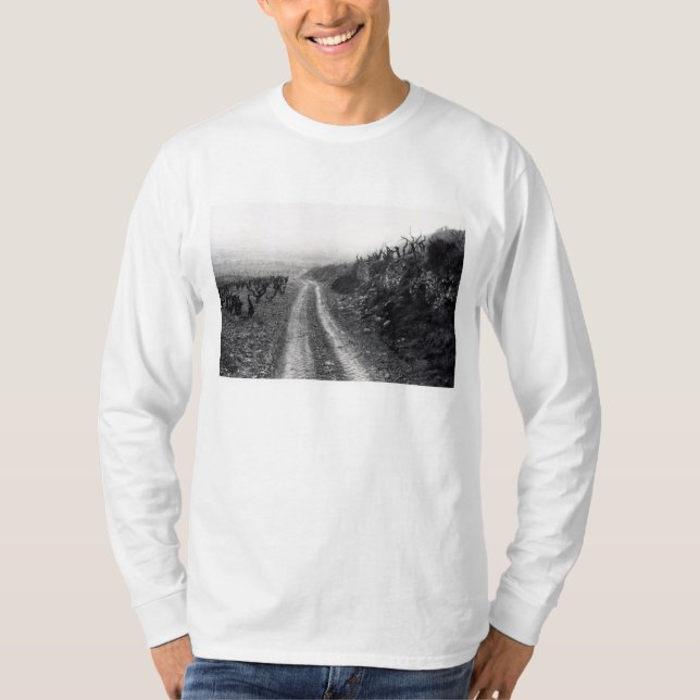 Fog in the Vineyard T-Shirt (Front)
