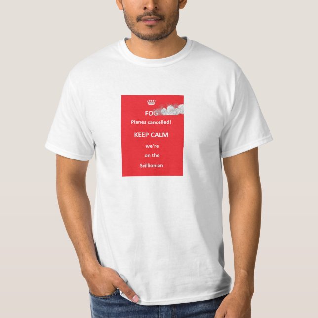 Fog!  KEEP CALM T-Shirt (Front)