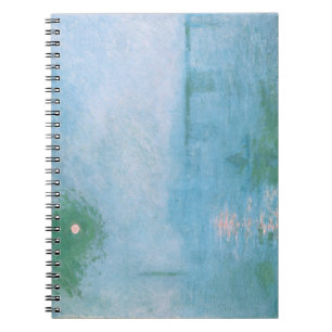 Fog on the Thames (by Claude Monet) Notebook