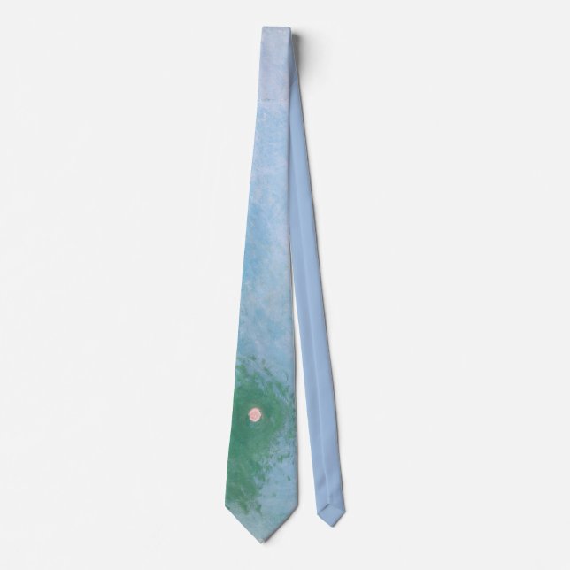 Fog on the Thames (by Claude Monet) Tie (Front)