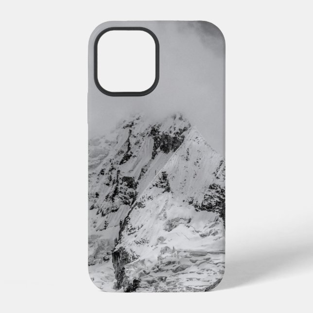 FOG ON TOP OF MOUNTAIN iPhone CASE (Back)