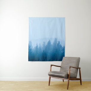 Fog over forest tapestry