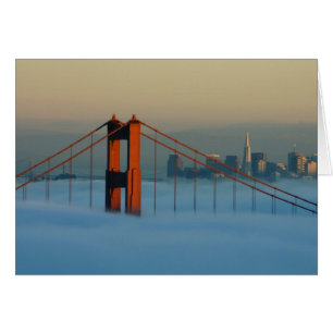 Fog rolls through the San Francisco bay