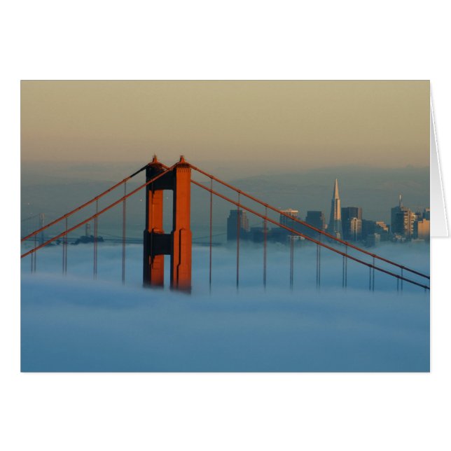 Fog rolls through the San Francisco bay (Front Horizontal)