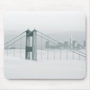 Fog rolls through the San Francisco bay 2 Mouse Pad