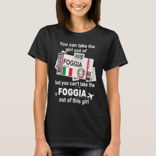 Foggia Boarding Pass Foggia Girl Foggia T-Shirt