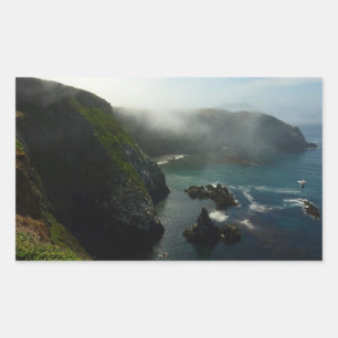 Foggy Anacapa Island at Channel Islands Sticker