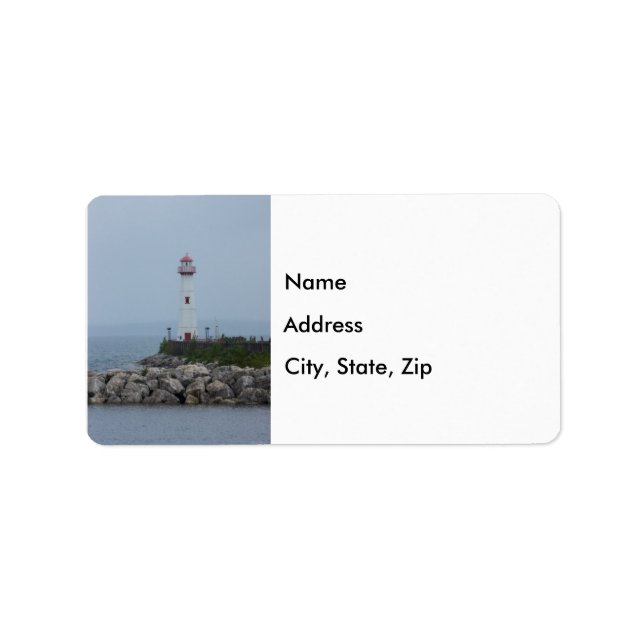 Foggy at Wawatam Label (Front)