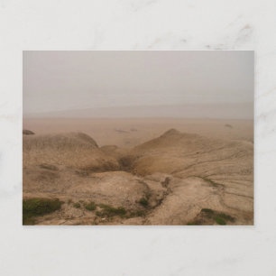 Foggy Beach Postcard