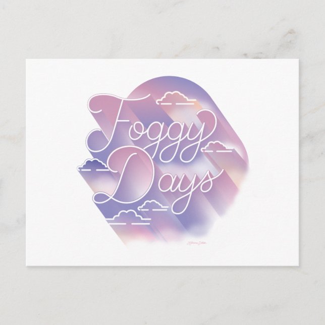 Foggy Days / Carte postale (Devant)