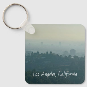 Foggy evening in LA Keychain