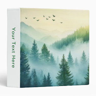 Foggy Forest Binder