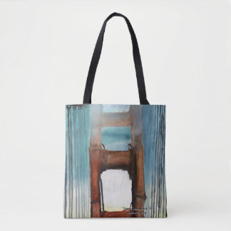 "Foggy Golden Gate" par AlarsenArtist Sac fourre-t