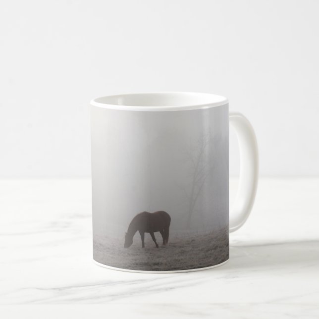Foggy Grazing Coffee Mug (Front Right)