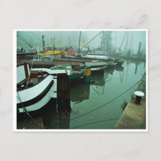 Foggy Harbour Postcard