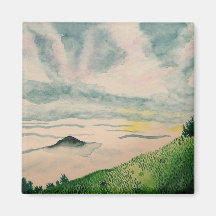Foggy Hilltop Magnet