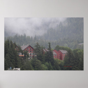 Foggy morn poster