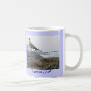 Foggy Morning à Newport Beach Mug