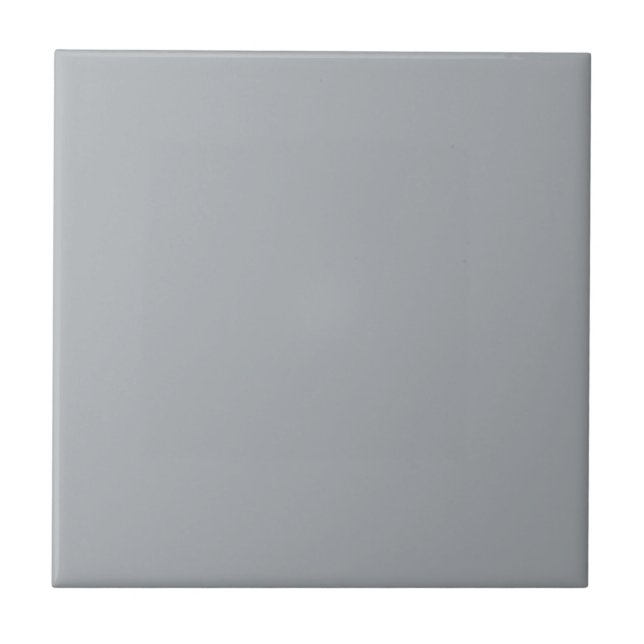 Foggy Morning Blue Square Kitchen and Bathroom Tile (Front)