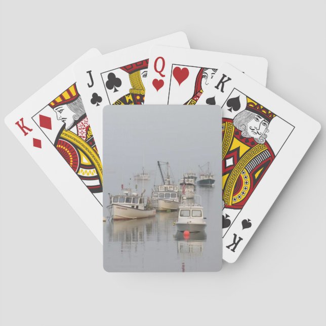 Foggy Morning Classic Playing Cards (Back)