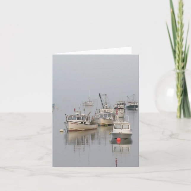 Foggy Morning Note Card (Front)