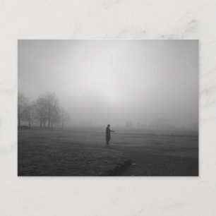 Foggy morning, Oxford Postcard