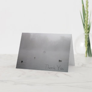 Foggy Morning Thank You Card