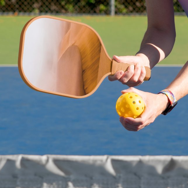 Foggy Namib Desert Pickleball Paddle (Insitu)