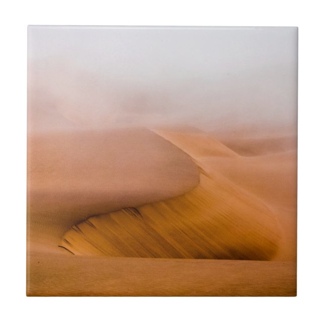 Foggy Namib Desert Tile (Front)