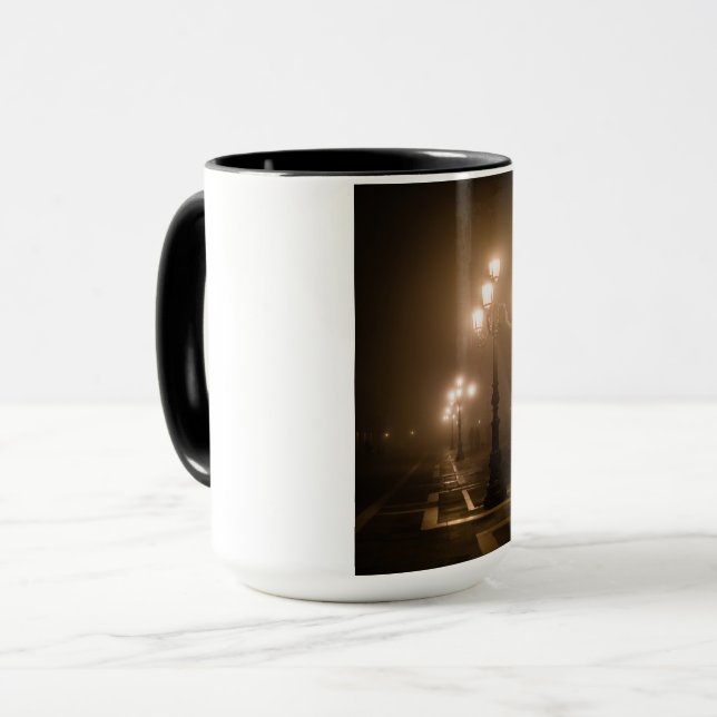 Foggy Piazza San Marco, Venice Mug (Front Left)