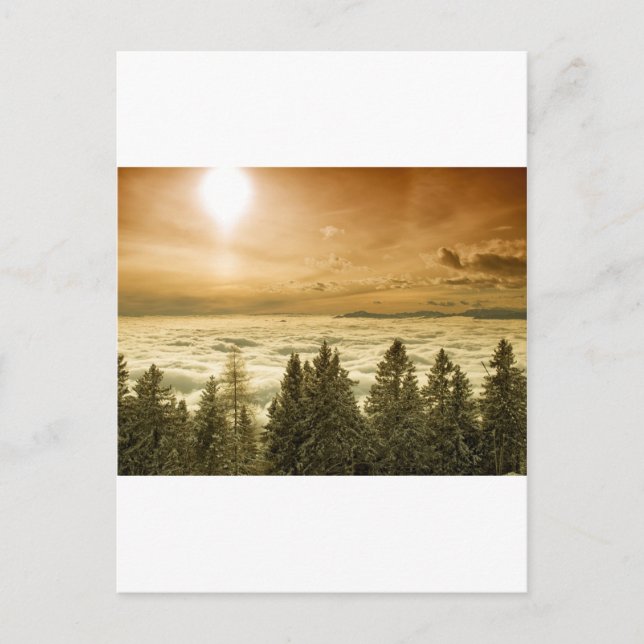 Foggy valley postcard (Front)