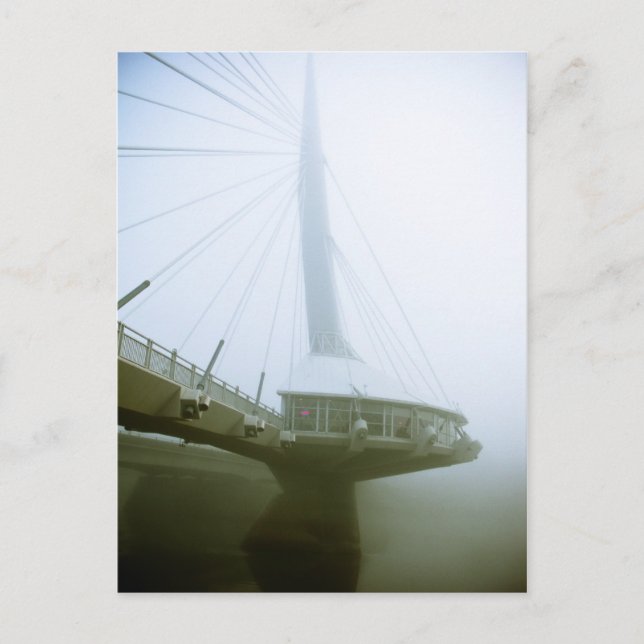 Foggy Waterfront 04 Postcard (Front)