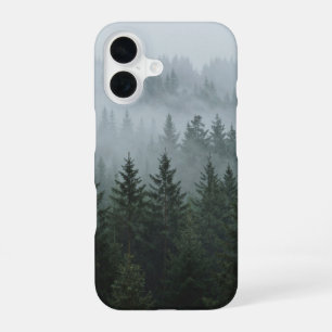 Foggy Winter Forest Ridges Phone Case