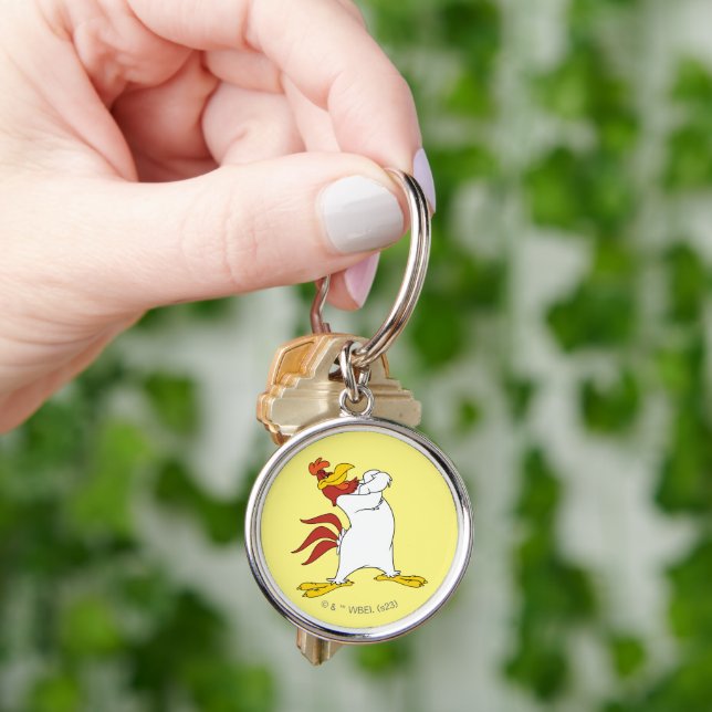 Foghorn Leghorn Arms Crossed Keychain (Hand)
